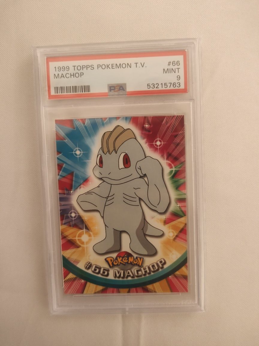 Pokémon Machop Topps PSA9