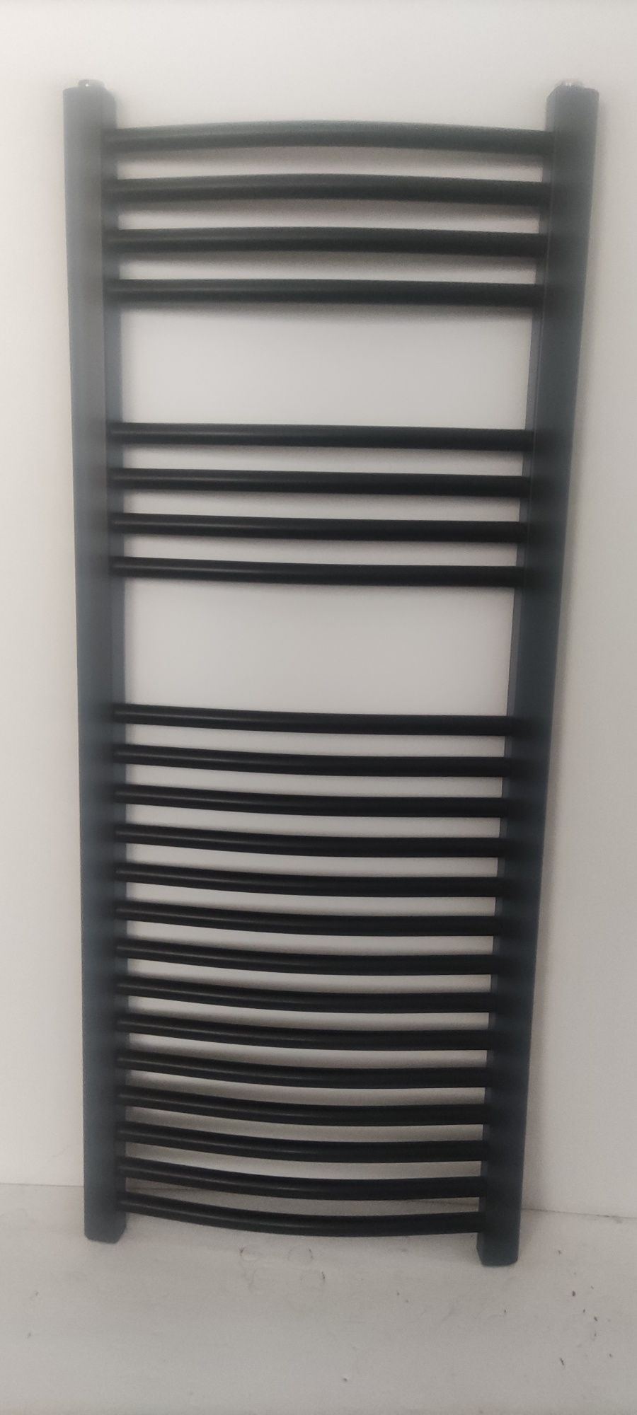 Grzejnik łazienkowy 110x45 czarny zawory plus  inne wymiary