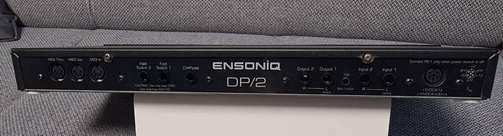 Ensoniq DP/2 - niesprawny, jednostka kompletna, brak zasilacza.