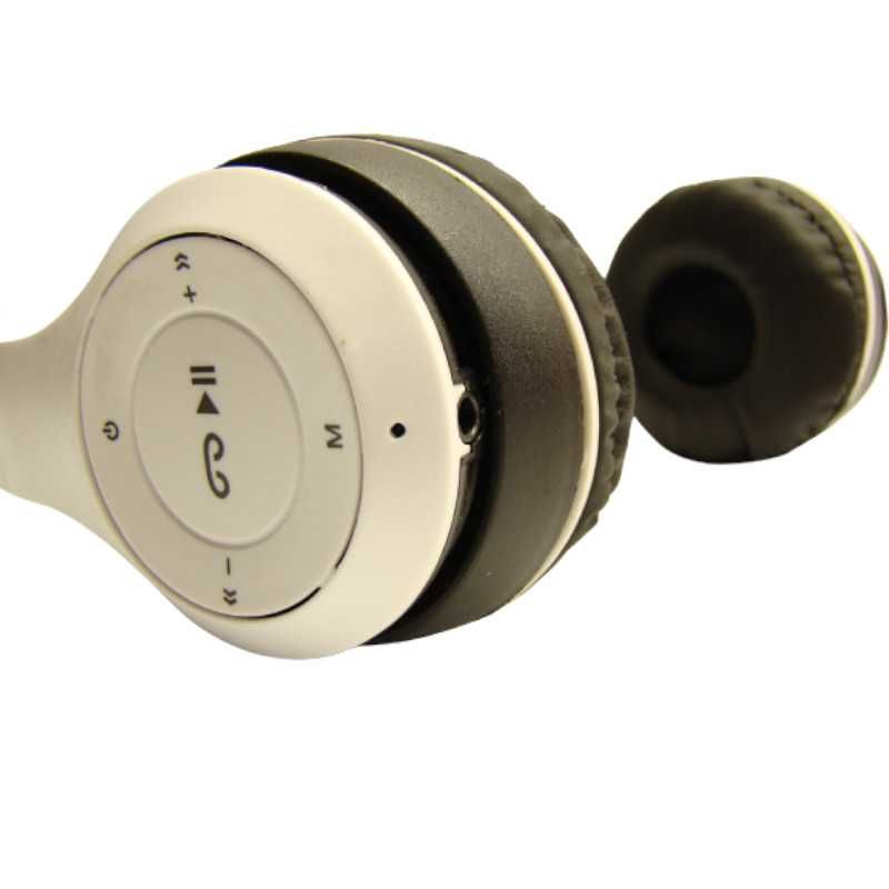 Słuchawki bezprzewodowe 4 w 1 bluetooth radio FM czytnik kart MP3