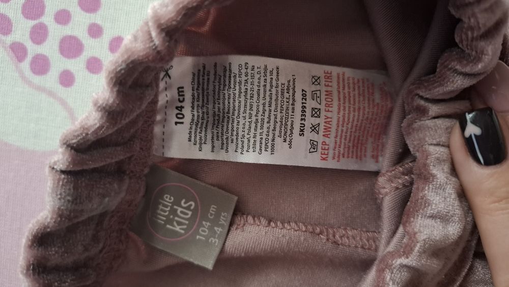 Legginsy dla dziewczynki