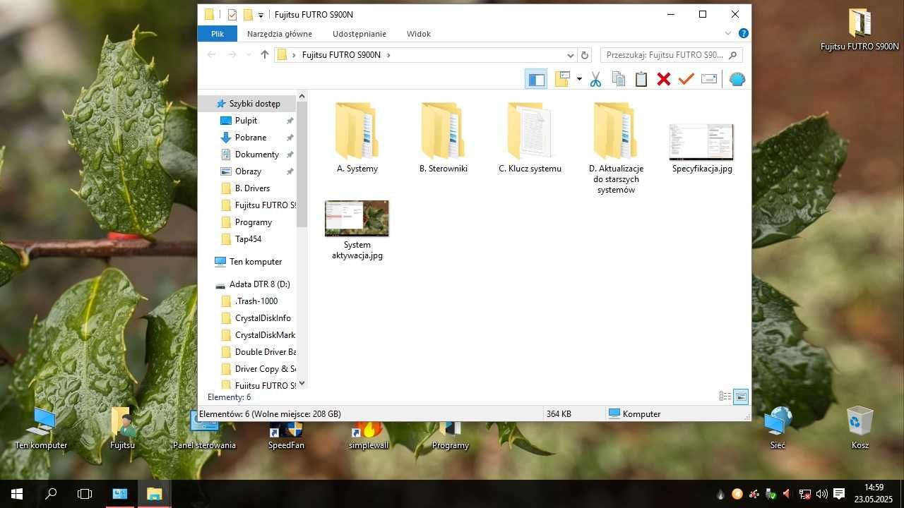 Sprzedam używany komputer Fujitsu Futro S900N