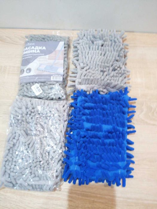 Eco Fabric насадка сменная из микрофибры (шиньон)   EF-1000 для швабры