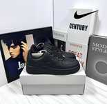 *Oryginalne buty*NikeAirForce1BlackNowe Moda_męskie_Buty R.40.5