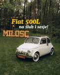 Włoski klasyk Fiat 500 na wynajem ślub / wesele / sesja zdjęciowa