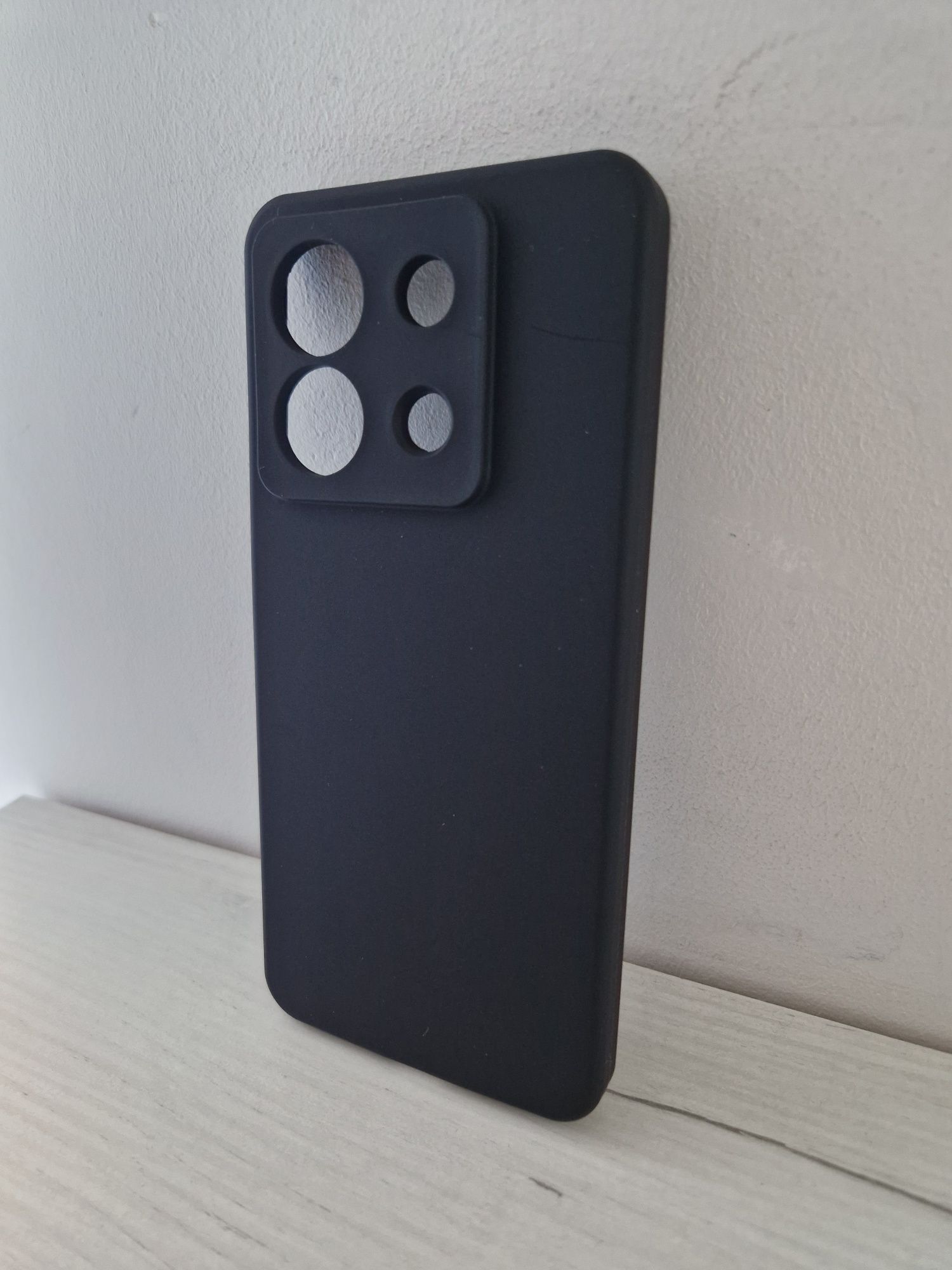 Silicone Lite Case do Xiaomi Redmi Note 13 Pro 5G czarny