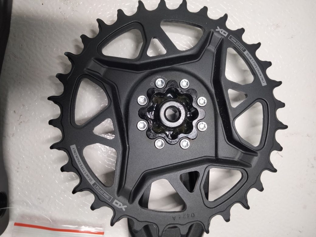 Pedaleiro SRAM XO T-Type 165mm
