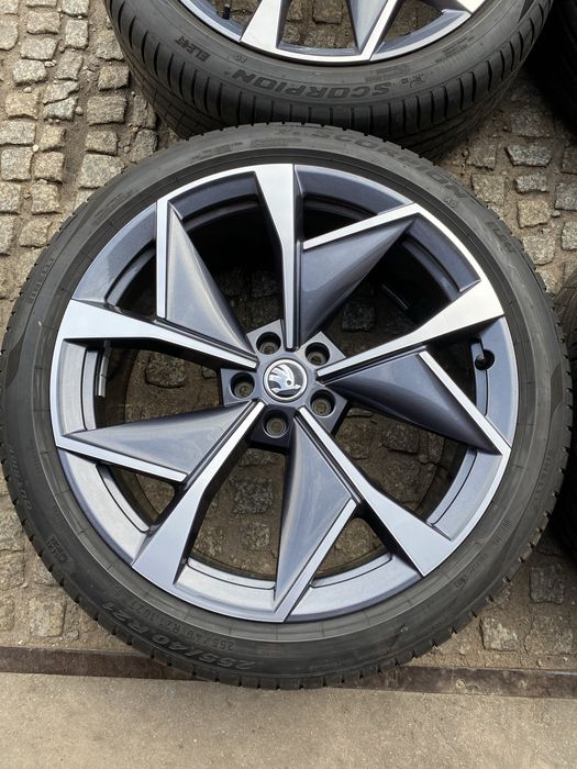 Oryginalne Koła Skoda Kodiaq RS, Enyaq 21” Opony Pirelli 23rok JakNowe