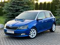 Skoda Fabia Niski przebieg CLIMATRONIC tempomat LED czuj. park ALUFELGI Bluetooth