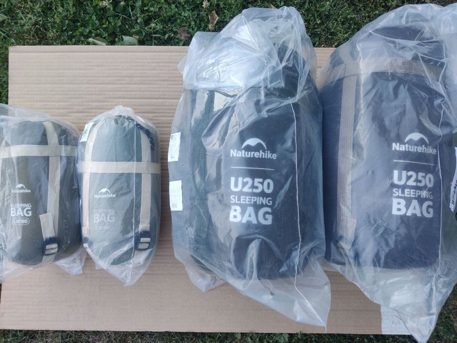 Спальний мішок Naturehike — U150, U250, LW180 (W180) Якісні спальники