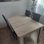 Stół rozkładany bez krzeseł