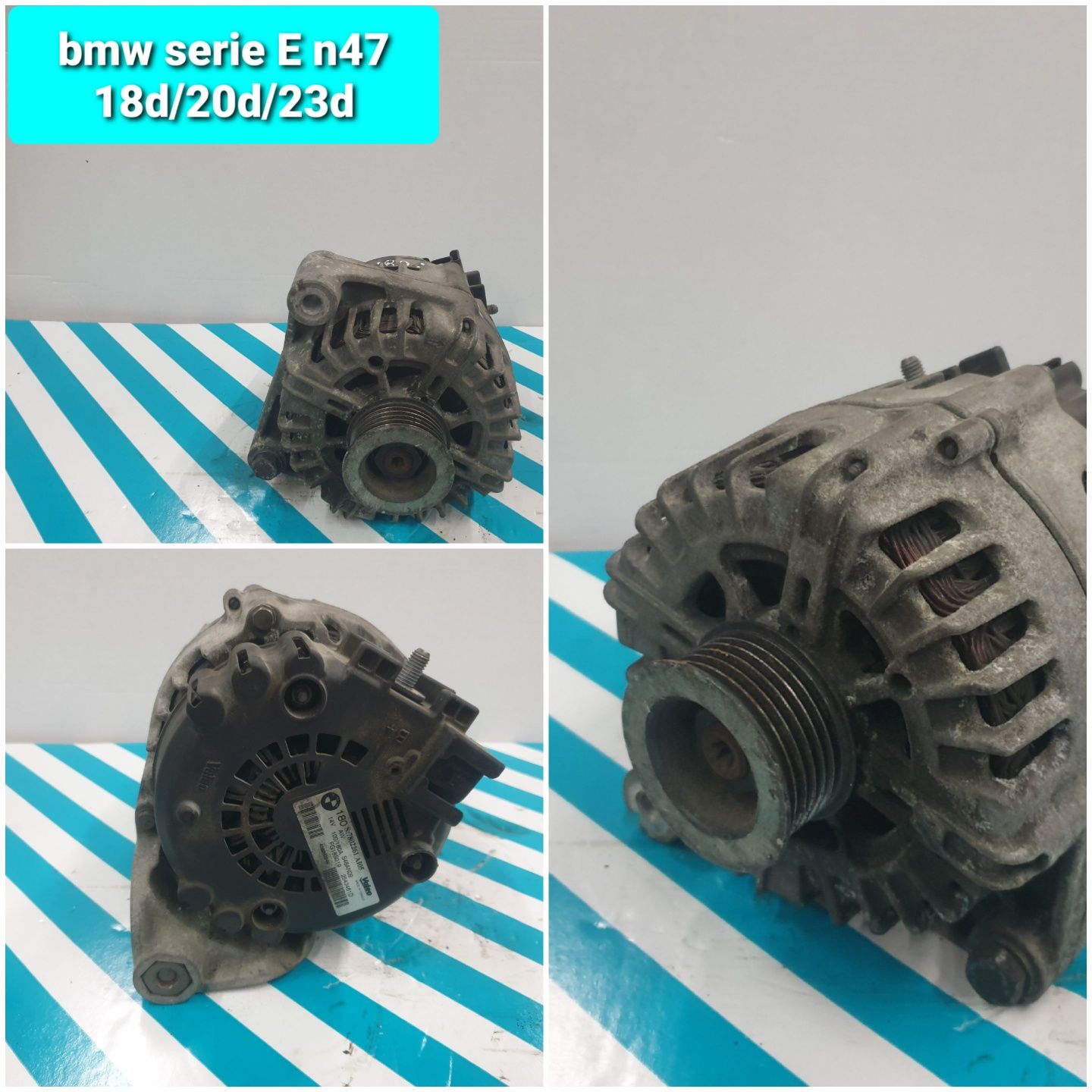 Alternador bmw serie 1/3 18d/20d/23d N47