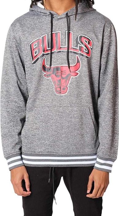 Męska bluza z kapturem i polarem Ultra Game NBA Chicago Bulls r S