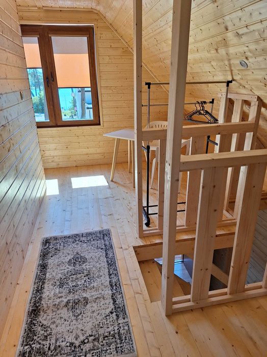 Domek letniskowy nad jeziorem Wielkie Partęczyny, Warmia i Mazury,