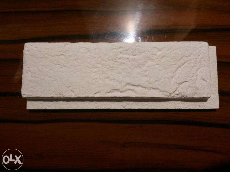 Cegła z fugą Płytki gipsowe białe 3D wysyłka w 24h!