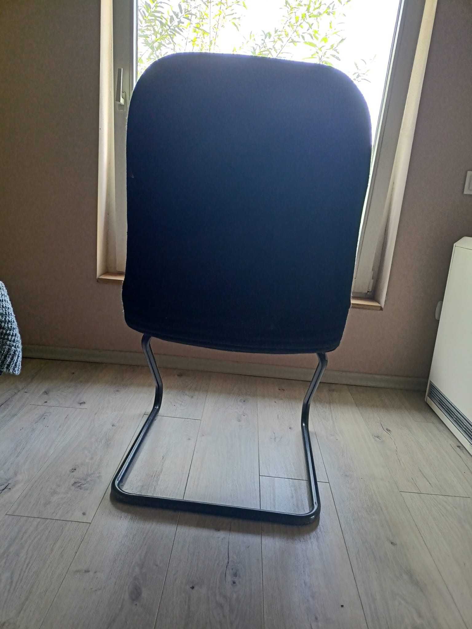 Czarny fotel/krzesło Ikea