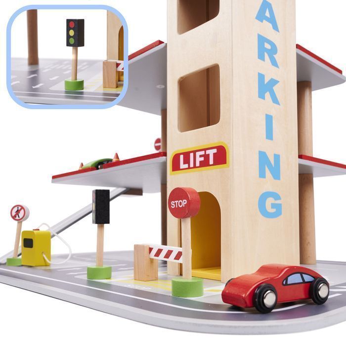 Parking Drewniany Garaż BENINO piętrowy Lulilo