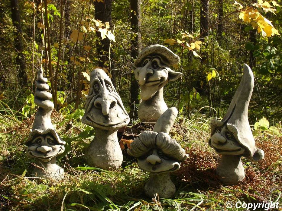 Figura betonowa "Leśny Bonaparte" HIT SEZONU!