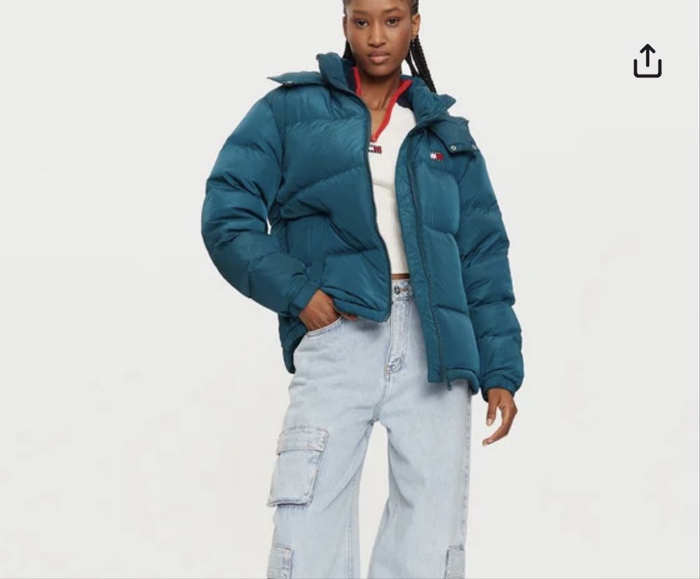 Куртка пуховик пальто tommy hilfiger calvin klein levis хс с м л хл