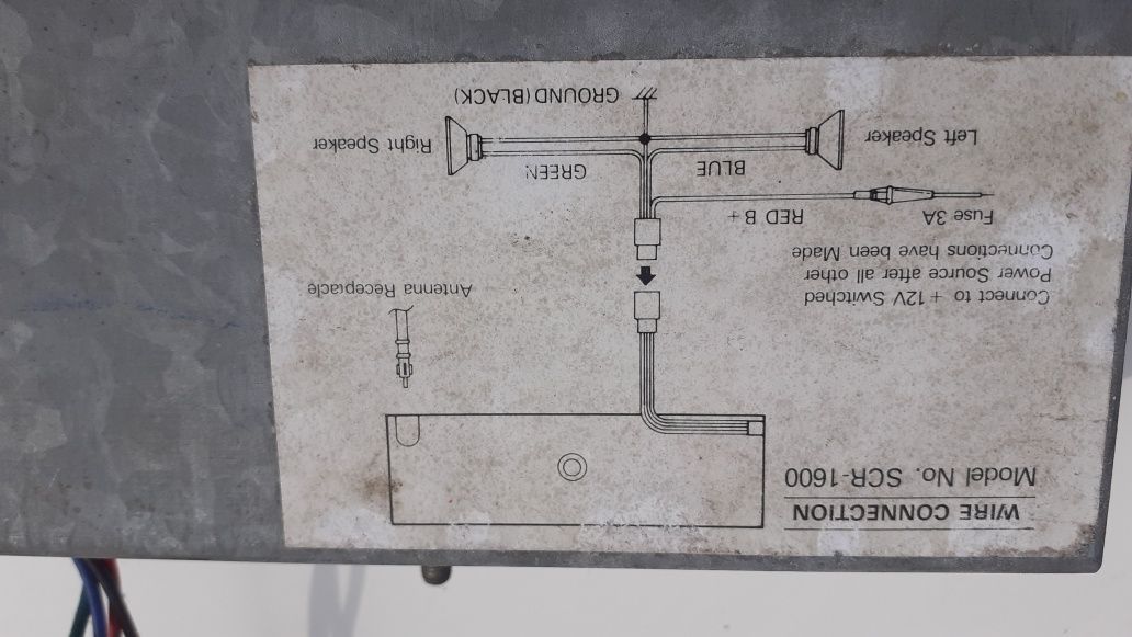 Autoradio Sontec SCR-1600