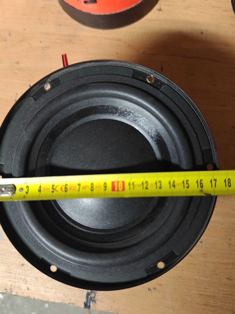 Głośnik, niskotonowy, subwoofer, jvc