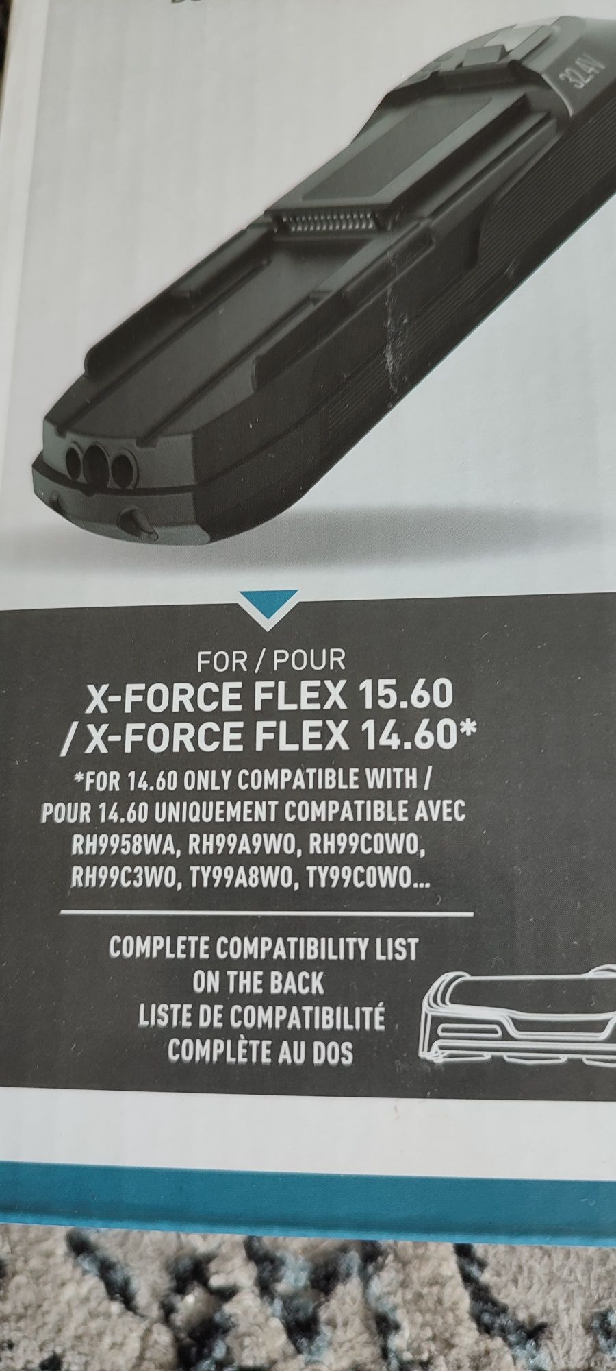Bateria, akumulator Tefal X-Force Flex