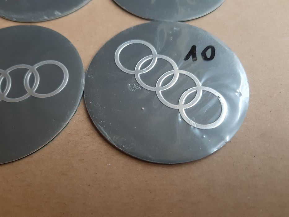 Naklejki emblematy audi 60mm