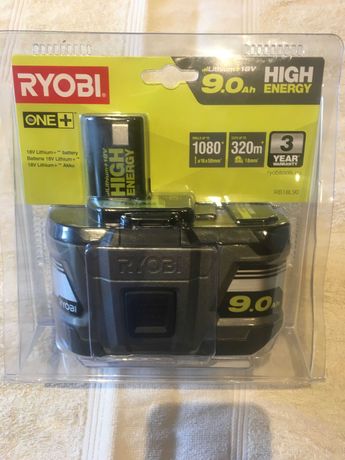 Nowy oryginalny akumulator bateria RYOBI 9.0 Ah