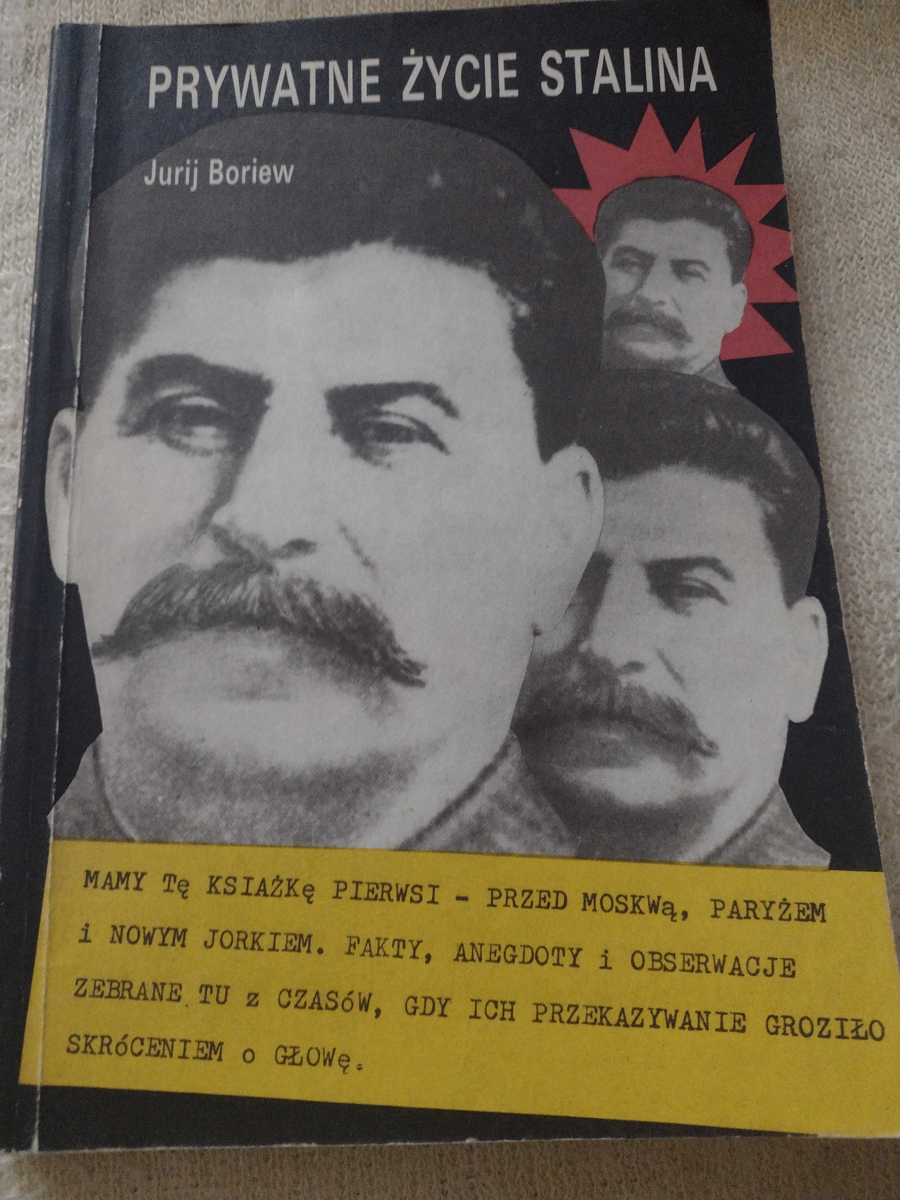 Sprzedam książkę Prywatne życie Stalina Jurij Boriew