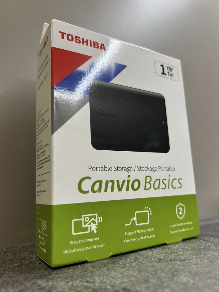 Жорсткий диск Toshiba Canvio Basics 1TB