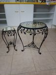 Conjunto mesas Ferro fundido