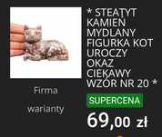 Figurka z kamienia mydlanego