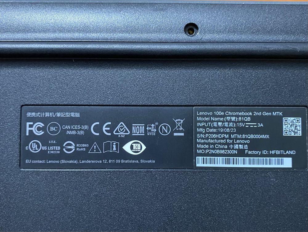 Lenovo Chromebook 2nd Gen MTK/ на запчастини! D927