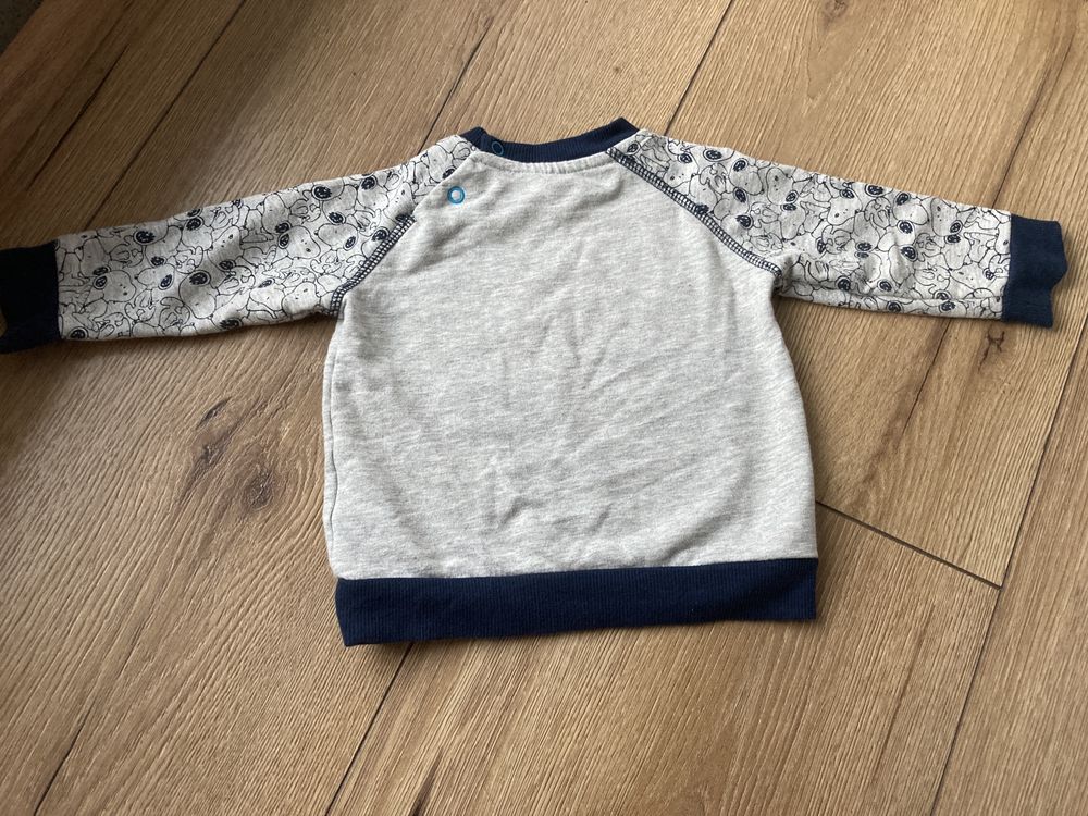 Bluza Peanuts Snoopy, rozmiar 3-6 m.