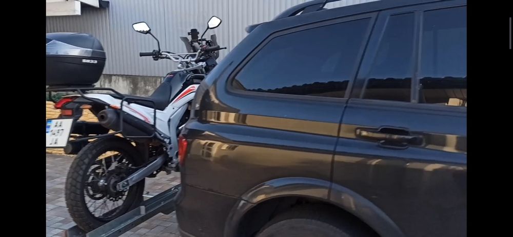 Мотохвіст. Кріплення для перевозки мотоцикла