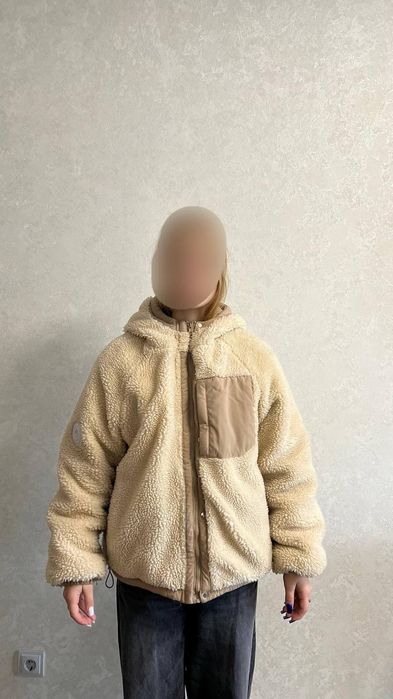 Двостороння зимова куртка. Куртка тедді