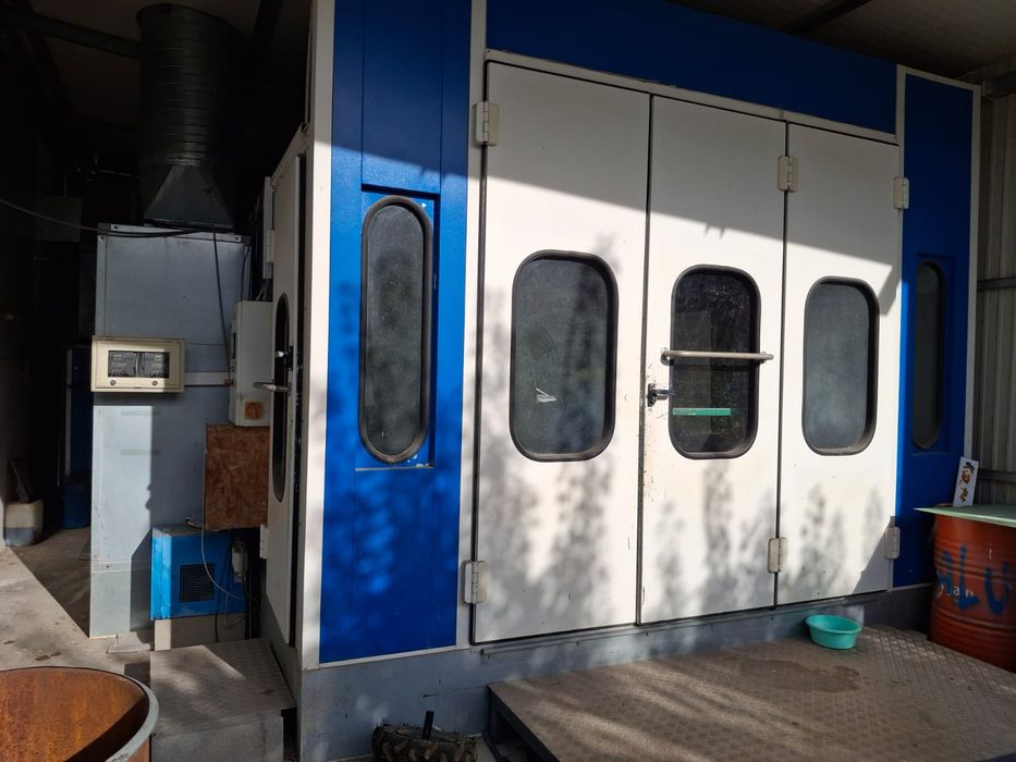 Cabine de estufa de pintura