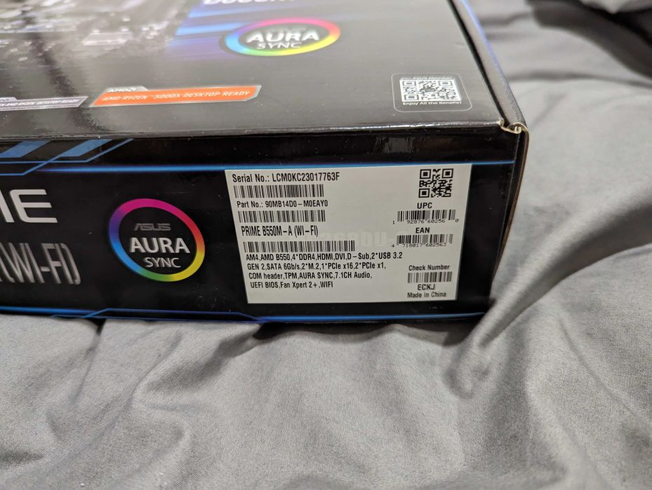 Motherboard ASUS Prime B550M-A (Wi-Fi)