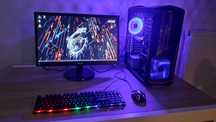 Zestaw Do Gier i7 8x3.8GHz/Ram-16GB/Grafika-4GB/SSD+1TB/Monitor 24'