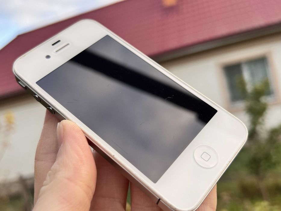 iOS 6 iPhone 4 16GB White Айфон 4 16 ГБ Белый