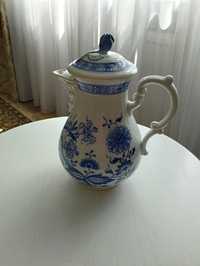 Вінтаж Hutschenreuther чайник порцеляна фарфор синий лук