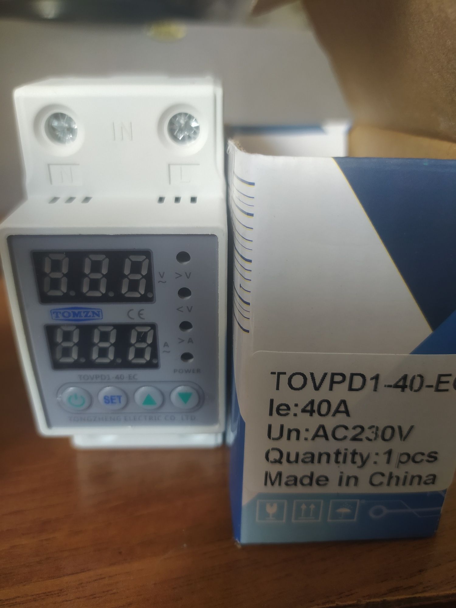 Реле напряжения Tomzn 40a