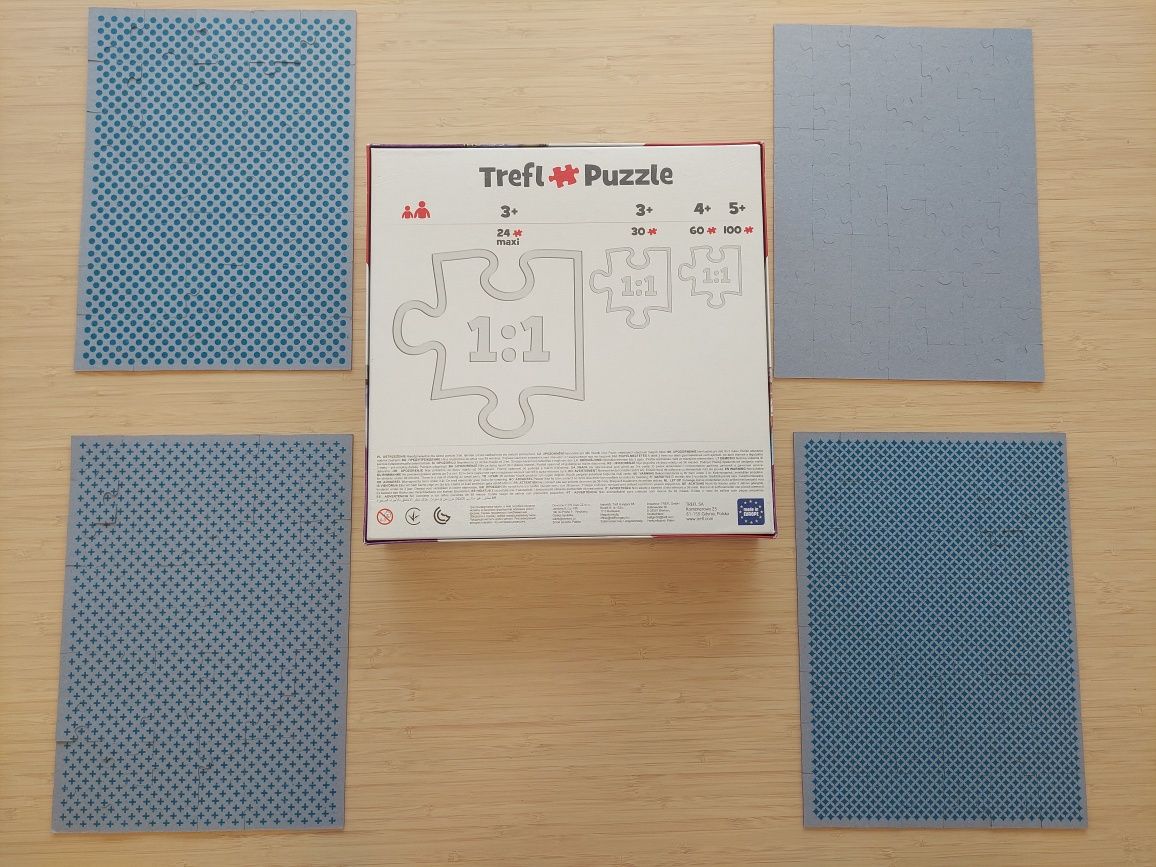 Puzzle Trefl Jej Wysokość Zosia, 4w1. Jak nowe