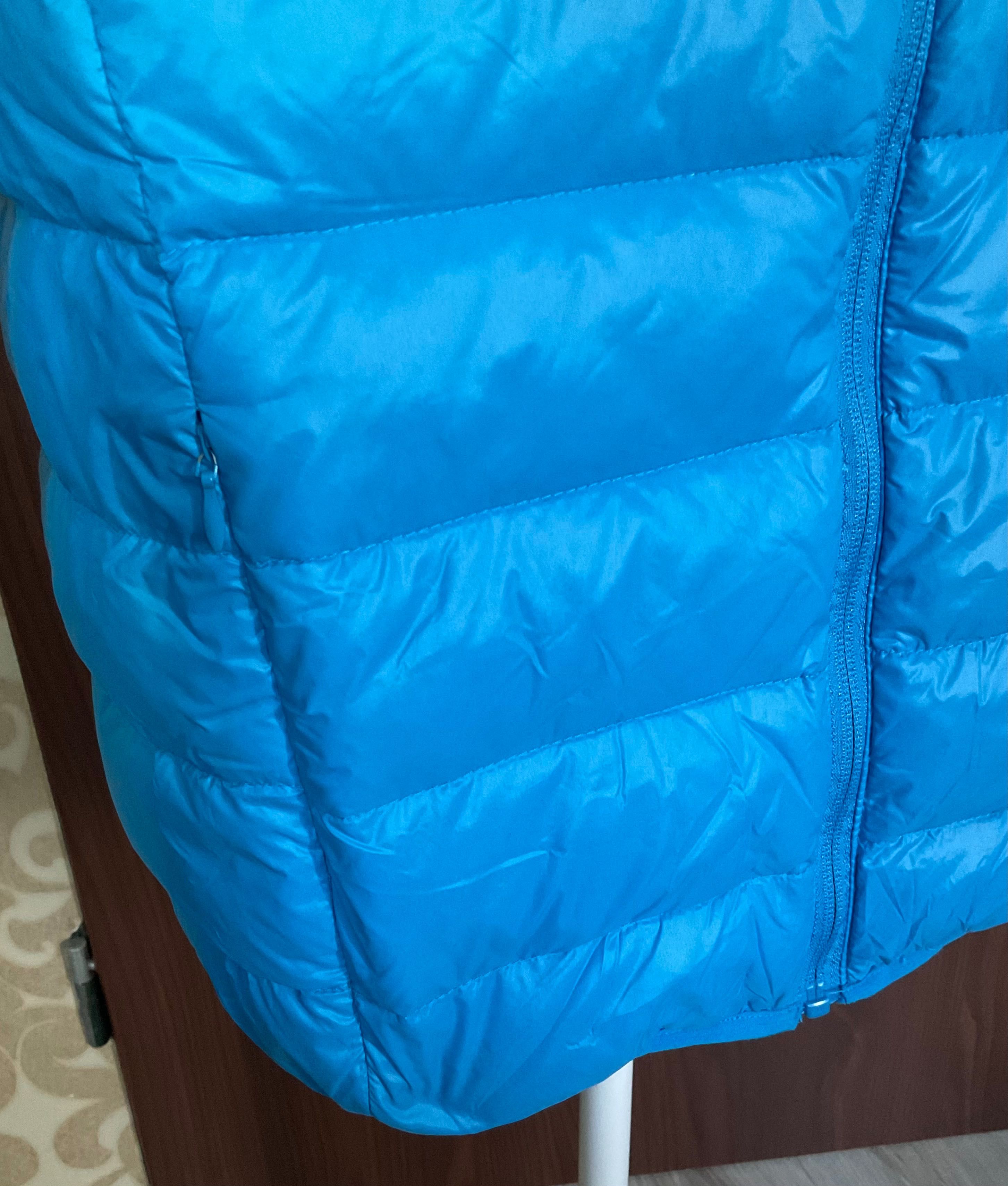 TRESPASS niebieska  kurtka puchowa z kapturem   - rozmiar XS