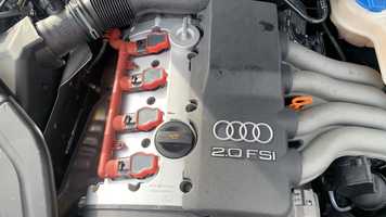 SILNIK motor 2.0FSI 150KM AWA Audi A4 B6 w aucie do odpalenia SERWIS
