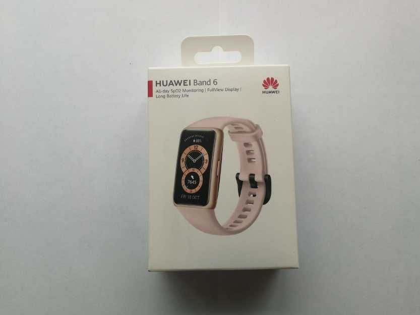 Huawei Band 6 różowy