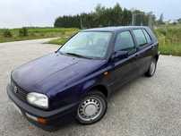 * VW Golf 3 1.6 Benzyna 1996r * Długie Opłaty ** NISKI PRZEBIEG **