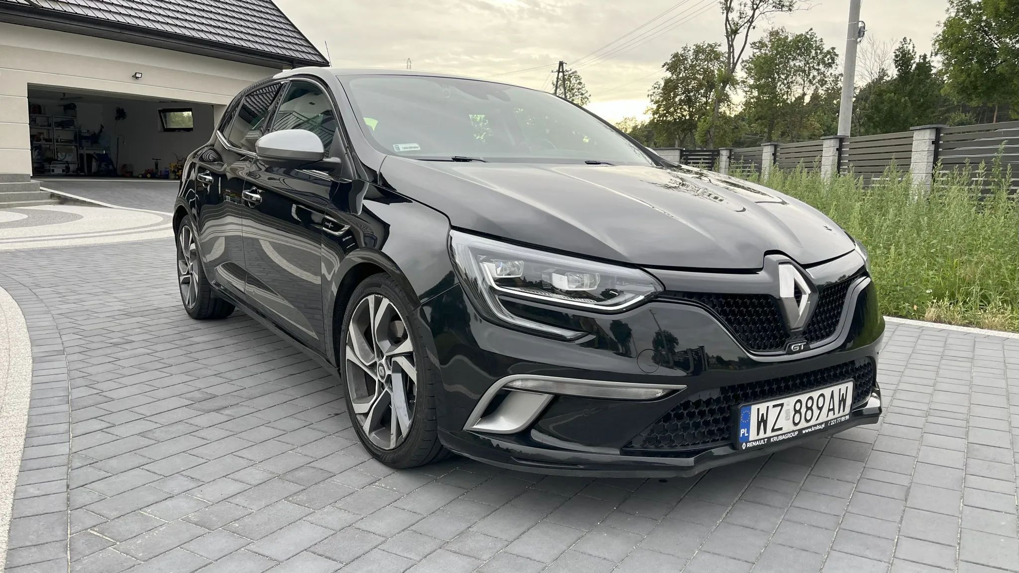 Renault Megane Megane GT 1.6 205 KM, polski salon, niski przebieg, super stan