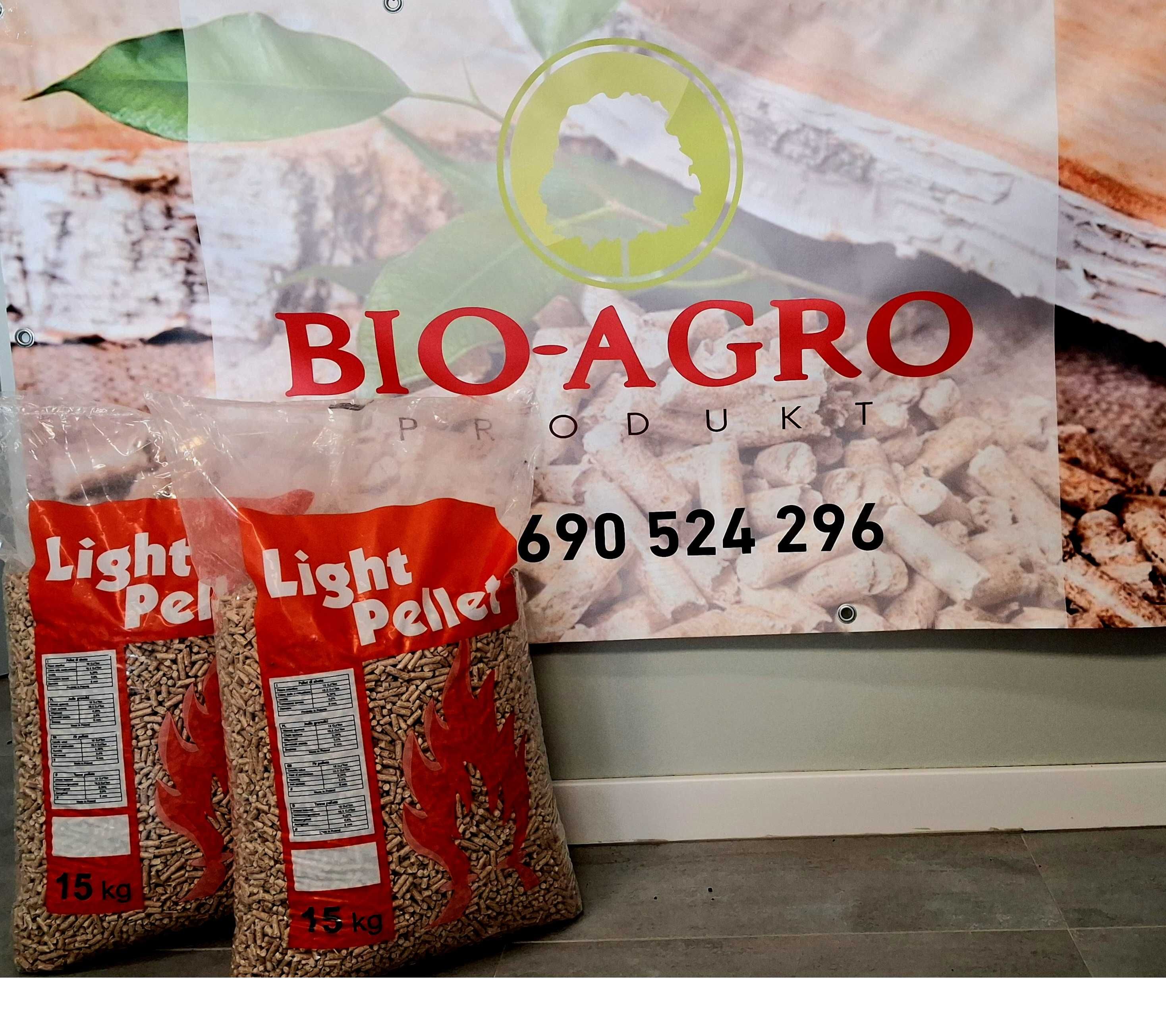 Pellet pellet drzewny, jasny, czysty, producent