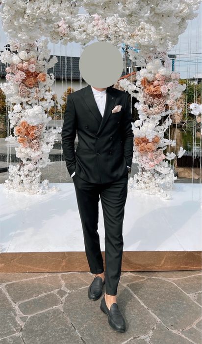 Чоловічий костюм Polim Pier 50 чорний